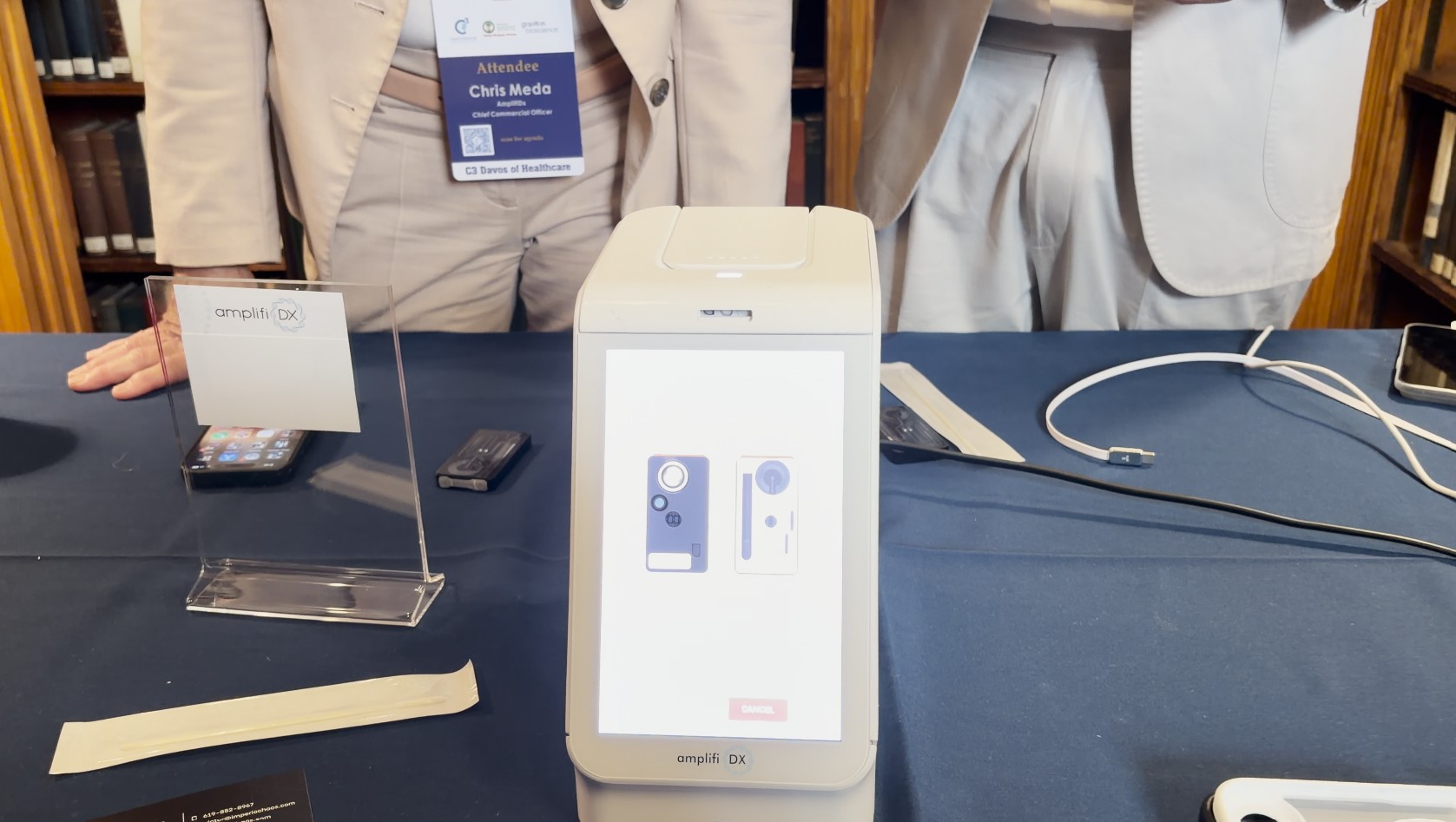 AmplifiDx presentation at the C³ Davos of Healthcare New York Healthcare Summit